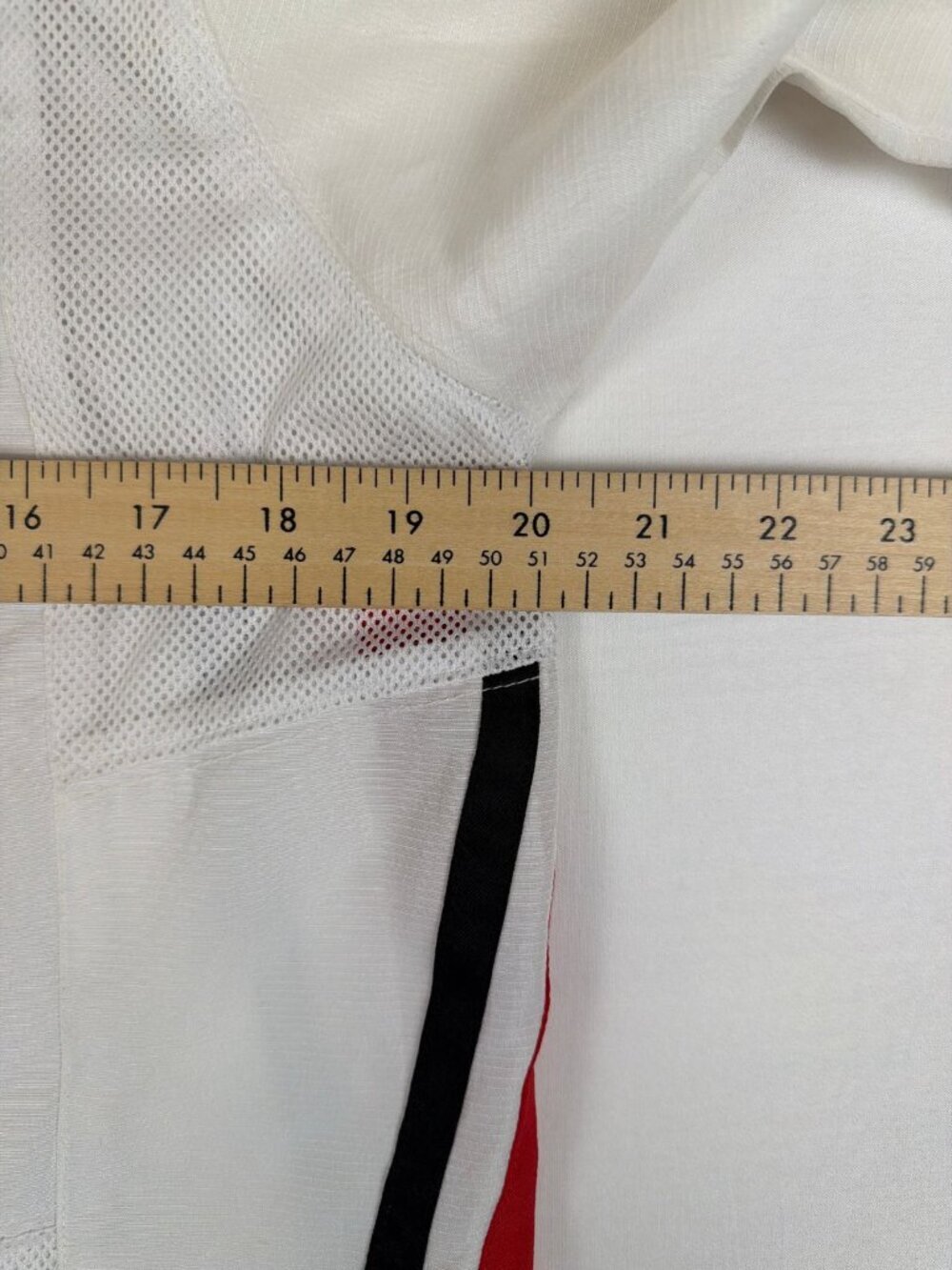 VTG Nike Team Canada Hockey Jersey L/XL White Red Nike Hockey Engineered Mens - Picture 10 of 12